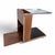 Wood Mid-Century Bar Cart in Chrome and Teak with Storage and Castor Wheels, 1960s For Sale - Image 7 of 7