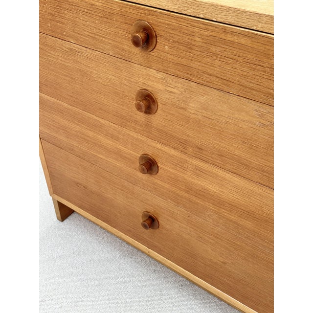 Brown Small Chest of Drawers Öresund by Børge Mogensen, Andersson & Söner, Sweden, 1960s For Sale - Image 8 of 9
