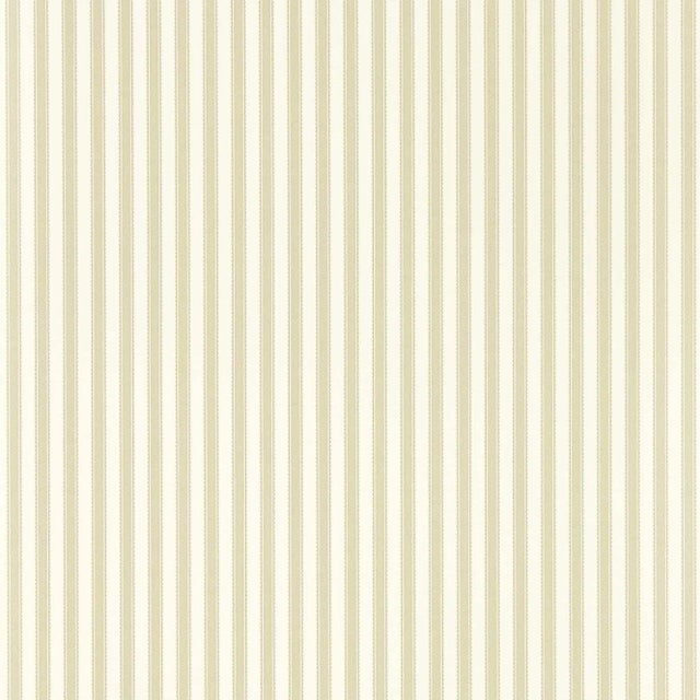 Sanderson Pinetum Stripe Wallpaper in Flax For Sale