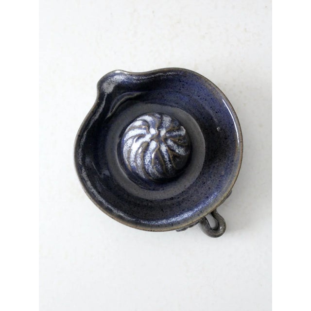 Vintage Studio Pottery Citrus Reamer For Sale - Image 10 of 12
