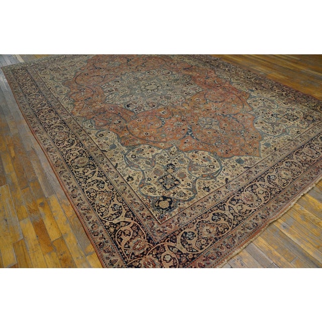 19th Century Persian Tabriz Haji Jalili Carpet ( 8' x 11'8" - 245 x 355 )