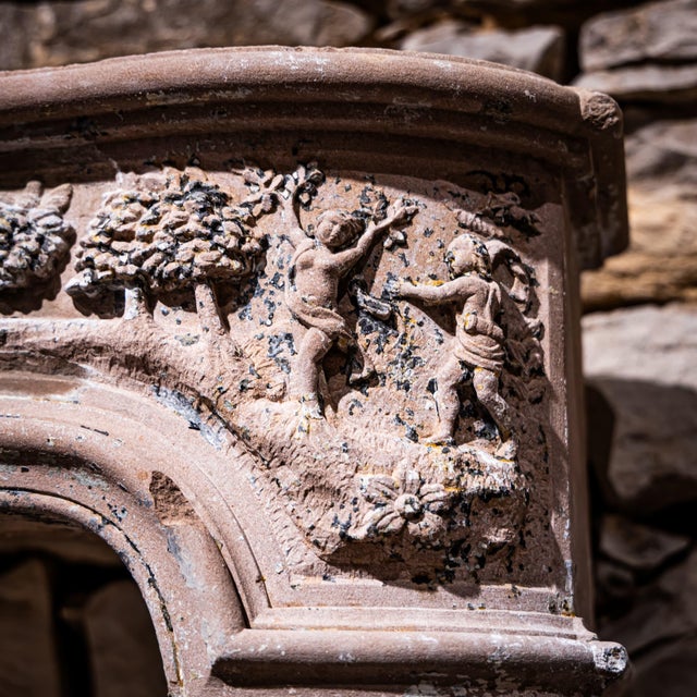 Baroque Fireplace Surround with Scenes from the Myth of Apollo and Daphne, Southwestern Germany, 18th Century For Sale - Image 10 of 13