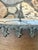 Mid 20th Century Monumental Spanish Colonial Wood & Wrought Iron Table Lamps With Wood Lampshades - a Pair For Sale - Image 10 of 11