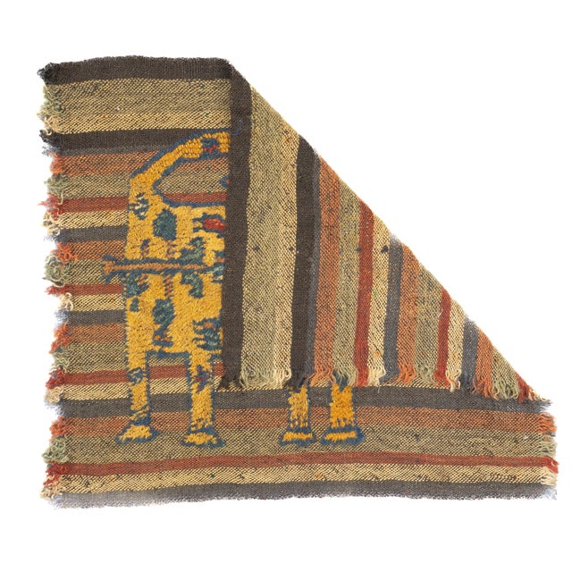 This antique Gabbeh Palas rug, woven circa 1920, is a rare piece of Persian tribal art. It features a flat-woven wool base...