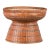Thai Vintage Woven Rattan Fruit Market Basket with Pedestal Tapering Base For Sale - Image 11 of 11