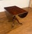 Traditional Mahogany Drop Leaf Breakfast/Dining/Game/Occasional Table by Leighton Hall - Showroom Sample For Sale - Image 13 of 15