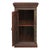 Far Pavilions Vintage Carved Shutter Upcylced Solid Wood Cabinet For Sale - Image 4 of 6