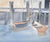 1990s "The Lulu" - Harbor Seascape in Watercolor on Paper by Anne Ormsby For Sale - Image 5 of 12