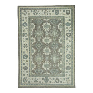 Turkish Oushak Rug 8'9" x 12'8" #19380 For Sale
