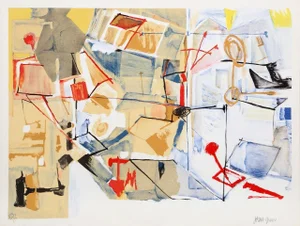 Jasha Green, "Untitled 7" Lithograph