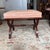 Traditional Late 19th Century Regency Style Mahogany Stool For Sale - Image 3 of 9