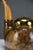 Beige Pipe-Form Tobacco & Match Box in Lacquered Goatskin and Brass by Aldo Tura for Macabo, Italy, 1950s For Sale - Image 8 of 11