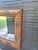 Vintage Wrapped Rattan Brass Leaf Mirror For Sale - Image 10 of 12