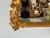 Vintage Hollywood Regency-Style Carved Wood Gold Wall Mirror/ For Sale - Image 11 of 12