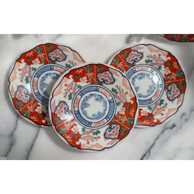 Vintage George Briard Imari Plates For Sale - Image 9 of 13