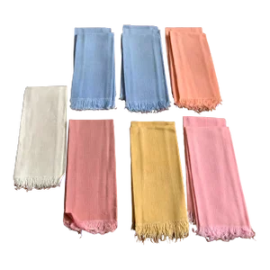 Vintage Handmade French Linen Guest Towels - Set of 13