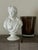 Art Nouveau Mid 19th Century Parian Porcelain Bust of Dante's Beatrice For Sale - Image 3 of 9
