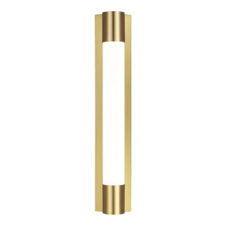 Chapman & Myers by Visual Comfort Studio Loring Medium Vanity, Burnished Brass For Sale