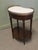 Antique French Side Table with Marble, 1800s For Sale - Image 3 of 6
