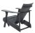 Merlin Adirondack Chair - Dark Slate Gray For Sale - Image 11 of 12