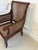 Set of Antique Edwardian Mahogany Library Bergere Chairs, 1900 For Sale - Image 6 of 15
