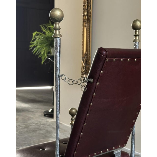 Metal Chairs by Felix Agostini, France, 1969, Set of 2 For Sale - Image 7 of 11