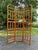 Really cool bamboo & rattan 3 panel room divider screen. It is in perfect vintage condition other than one slight...