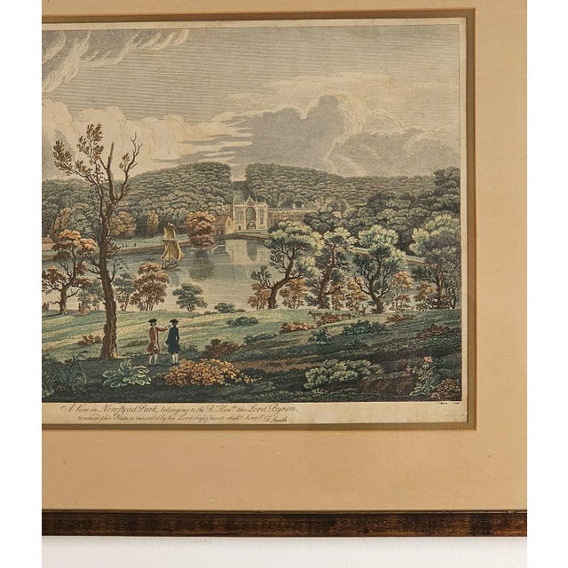 "A View in Newstead Park, Belonging to the Rt Hon. The Lord Byron", Published 1749 For Sale - Image 4 of 7