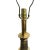 Vintage Heavy Solid Brass Table Lamp | Neoclassical Hollywood Regency Decor For Sale In Philadelphia - Image 6 of 13