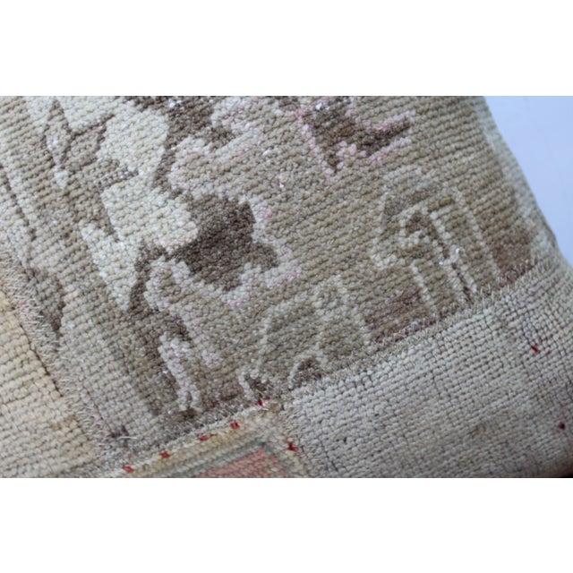 1960s Turkish Decorative Pillow Cover - 19.5"x19.5" For Sale - Image 5 of 10