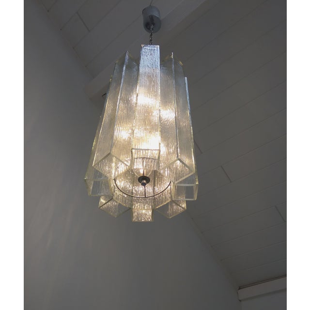 Glass Pendant Lamp from Doria, 1970s For Sale - Image 11 of 11