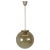 Mid-Century Brass and Glass Chandelier attributed to Valasske Mezirici, 1970s For Sale - Image 9 of 9
