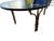 Vintage Metal Faux Bamboo Italian Regency Coffee Table Gold Gilt Maison Style For Sale - Image 12 of 18