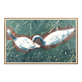 1980s Swan Mates, William Garbe For Sale