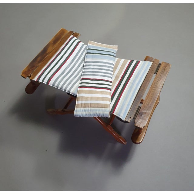 Foldable Deck Chair by W.H. Den Ouden for Vetus Rotterdam For Sale - Image 14 of 18
