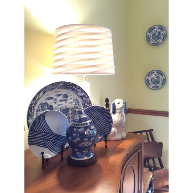 Blue Mid 20th Century Chinoiserie Ginger Jar For Sale - Image 8 of 13