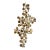 Vintage C. Jeré Raindrops Brass and Copper Wall Sculpture For Sale