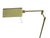 Vintage Brass Bankers Floor Lamp with Articulated Arm, 1960s For Sale - Image 6 of 18