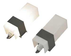 Acrylic Glass Wall Lights, Germany, 1965, Set of 2
