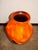 Brown Fat Lava Ceramic Vase, Germany, 1970s For Sale - Image 8 of 9
