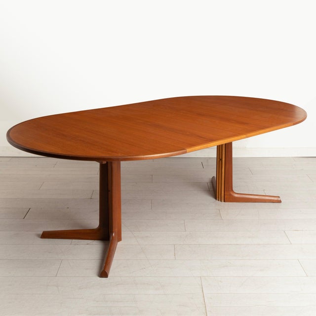 1960s Danish Extending Dining Table in Teak from Gudme Mobelfabrik, 1960s For Sale - Image 5 of 11