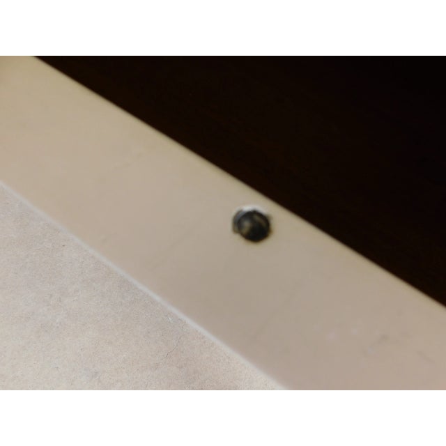 Vintage Hollywood Regency Gilt Gold Accented Original Paint Decorated Chest For Sale In Philadelphia - Image 6 of 13