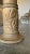 Vintage Karges Carved Wood Paint Decorated, Corinthian Pedestal /Column For Sale - Image 9 of 12