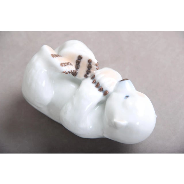 Polar Bear Cub Model 538 by Merete Aergaard for Royal Copenhagen For Sale - Image 3 of 10