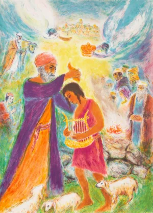Blessings, Ira Moskowitz Lithograph, Signed and Numbered in Pencil