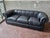Chesterfield-Style Sofa in Genuine Leather For Sale - Image 4 of 7