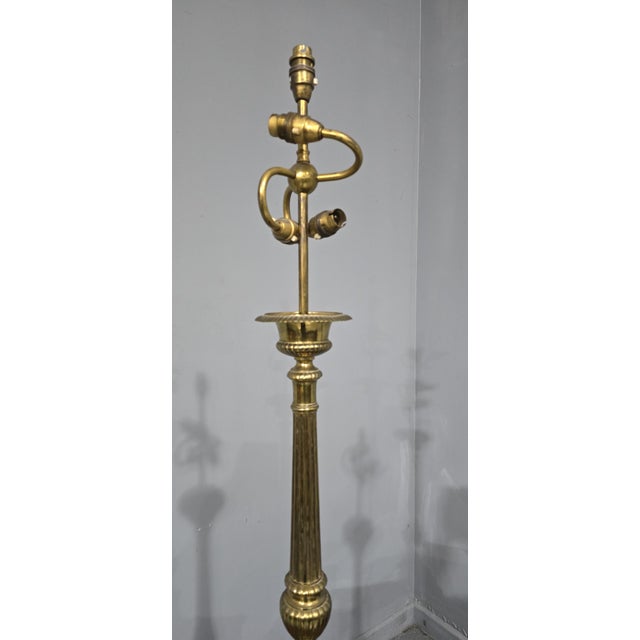 Church Candlestick Table Lamps, 1920, Set of 2 For Sale - Image 3 of 7