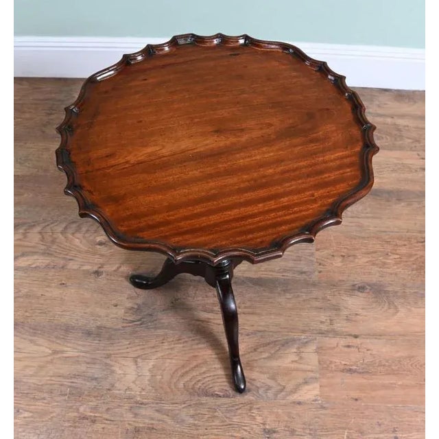 Georgian Revival Wine Table, 1920s For Sale - Image 3 of 5