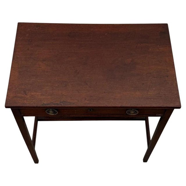 2000 - 2009 18th Century English Georgian Mahogany Side Table For Sale - Image 5 of 12