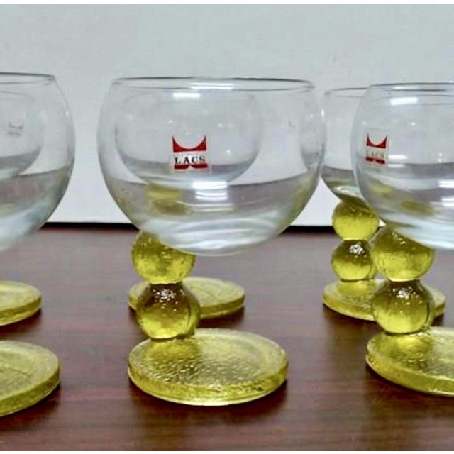 Joe Colombo Vintage Lacs Italian Glasses, Joe Colombo Style For Sale - Image 4 of 15